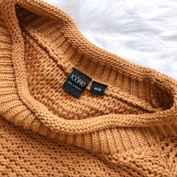 BNWOT ICŌNE Knitted Sweater - Picture 2 of 3